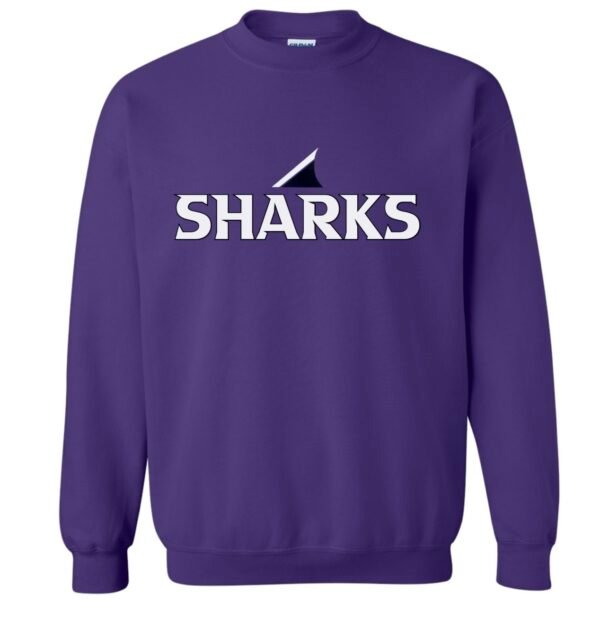 sharks black sweatshirt