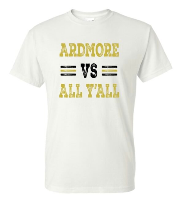 ardmore vs. all y’all gray t shirt