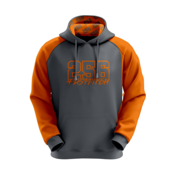 256 blue hoodie