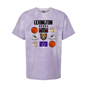 lexington basketball comfort color t shirt
