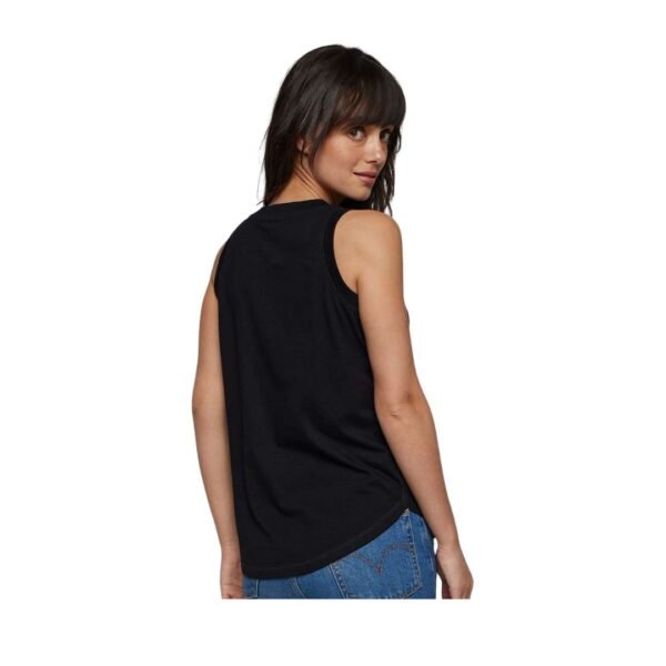white home plate lat tank top (black tank)