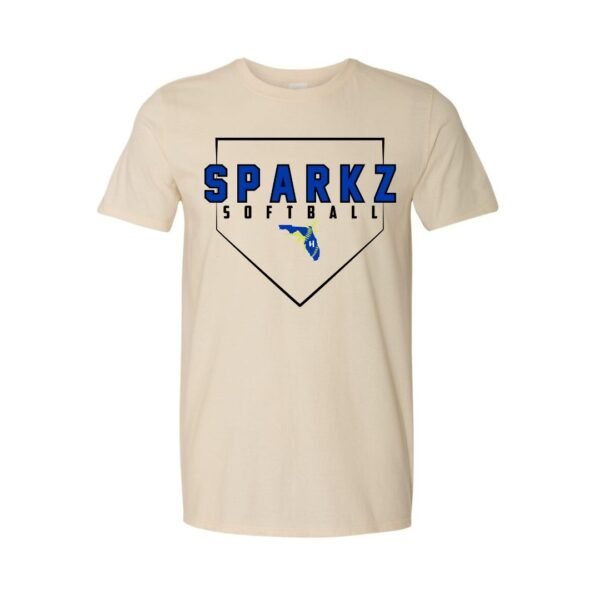 home plate sparkz t shirt