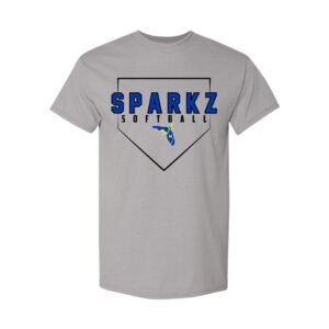 home plate sparkz t shirt