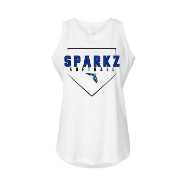 heartland sparkz cursive lat tank top (copy)