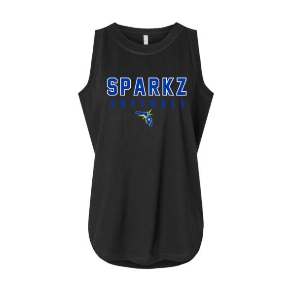 heartland sparkz cursive lat tank top (copy)