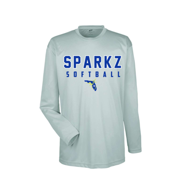 sparkz logo long sleeve dry fit (copy)