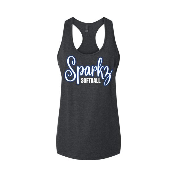 heartland sparks logo racerback tank (copy)