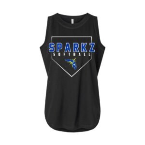 heartland sparkz cursive lat tank top (copy)