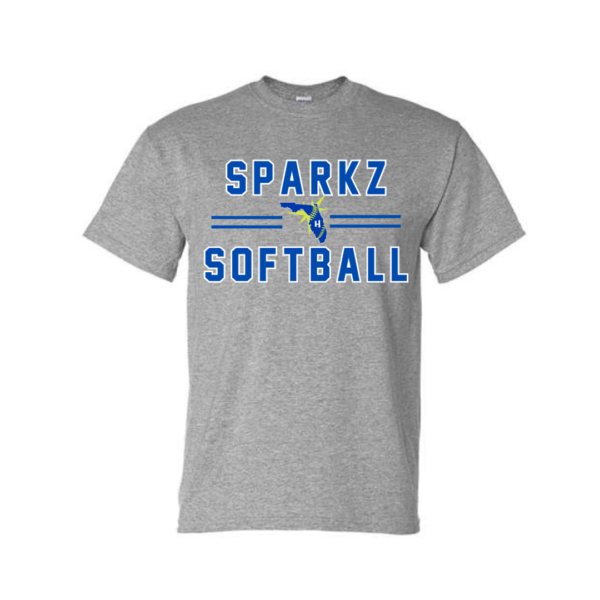 Retro Sparkz Softball T-shirt