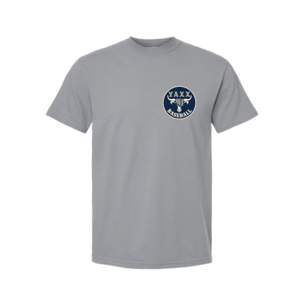yaxx baseball stacked t shirt (copy)