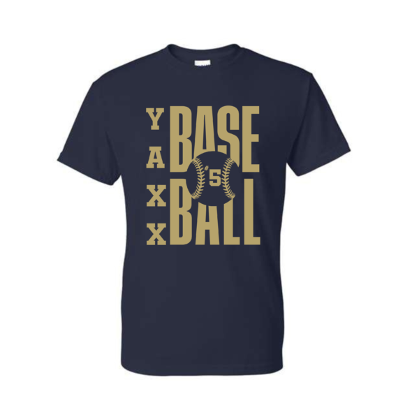 yaxx cursive t shirt (copy)