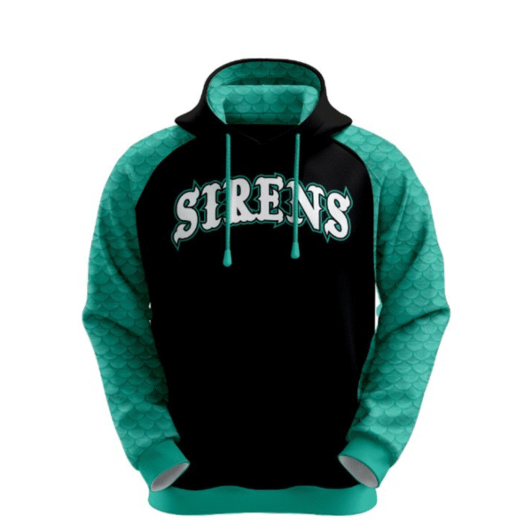 sirens pin striped jersey
