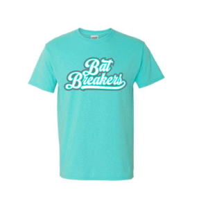 bb logo on scuba blue t shirt (copy)