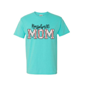 bat breakers script on scuba blue t shirt (copy)