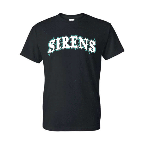 sirens pin striped jersey