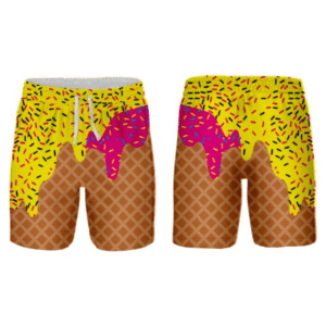 pink and blue drip shirt/short set (copy)