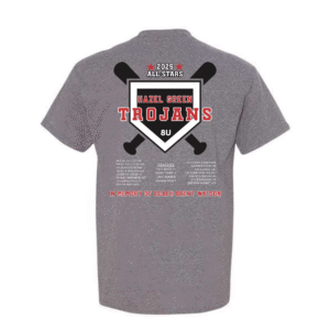 hazel green all stars t shirt