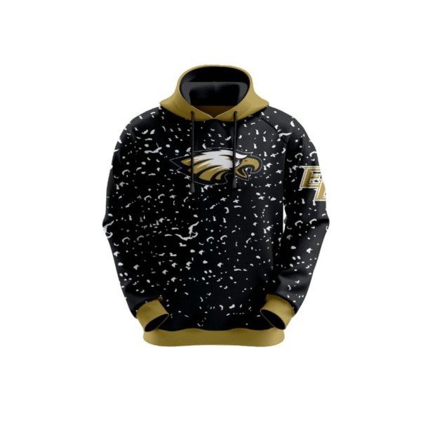 black eagles full sublimation hoodie