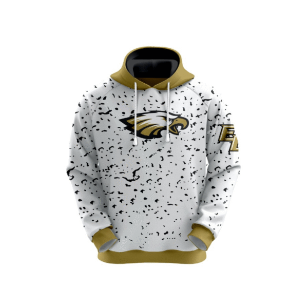 white eagles full sublimation hoodie