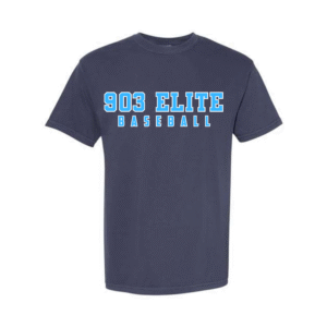 903 elite baseball true navy comfort color t shirt