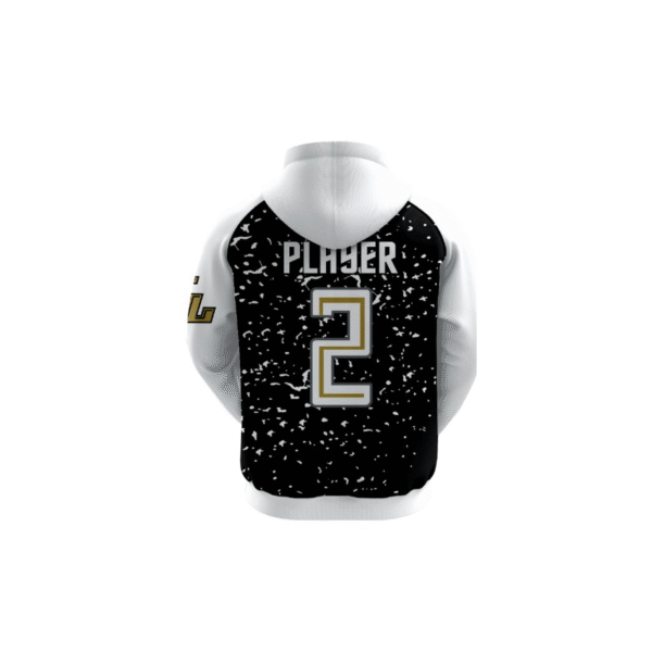 white two tone eagles full sublimation hoodie