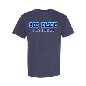 903 elite baseball true navy comfort color t shirt