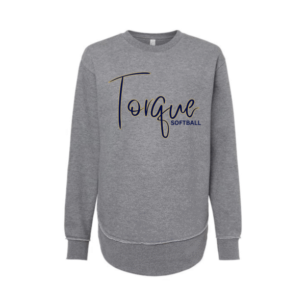 TORQUE SCRIPT LAT SWEATSHIRT (GRAY)