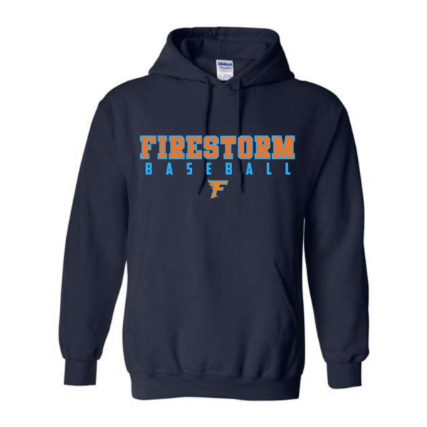 firestorm baseball on carolina blue
