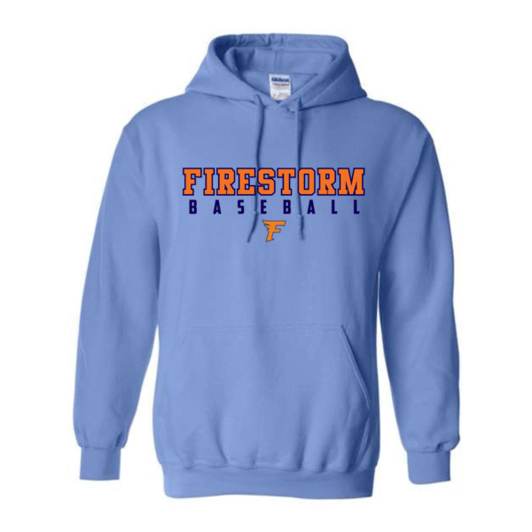firestorm baseball on carolina blue
