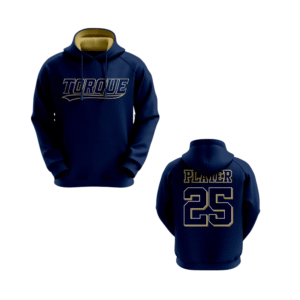 torque logo outline hoodie