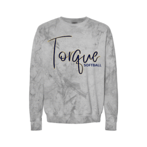 torque script colorblast sweatshirt