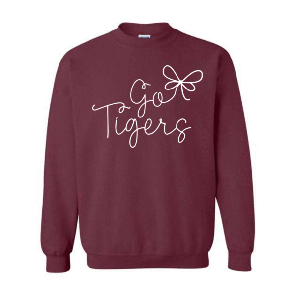vintage county tigers on maroon (multiple options)