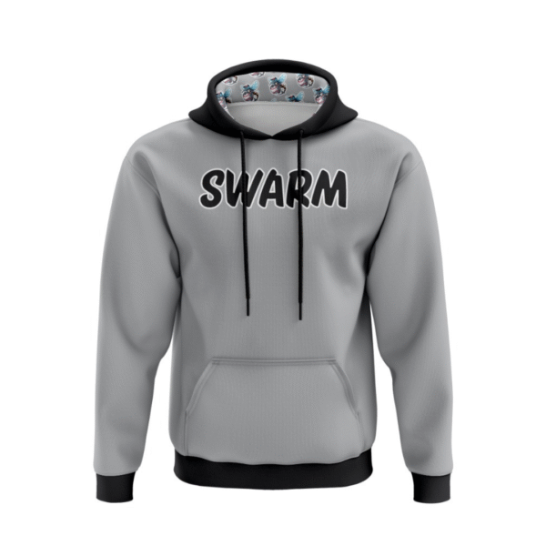swarm full button jersey