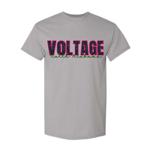 glitter voltage on grey (multiple options)