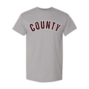 vintage county tigers on maroon (multiple options)