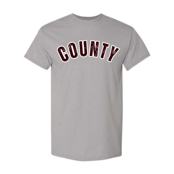 vintage county tigers on maroon (multiple options)
