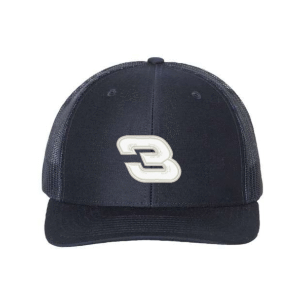 3 richardson 112 navy snapback hat