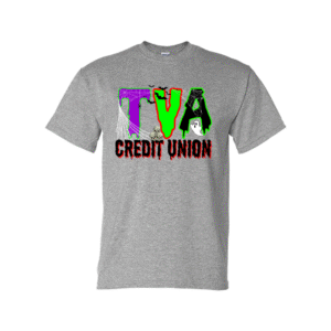 tva credit union block on black gildan (multiple options) (copy)