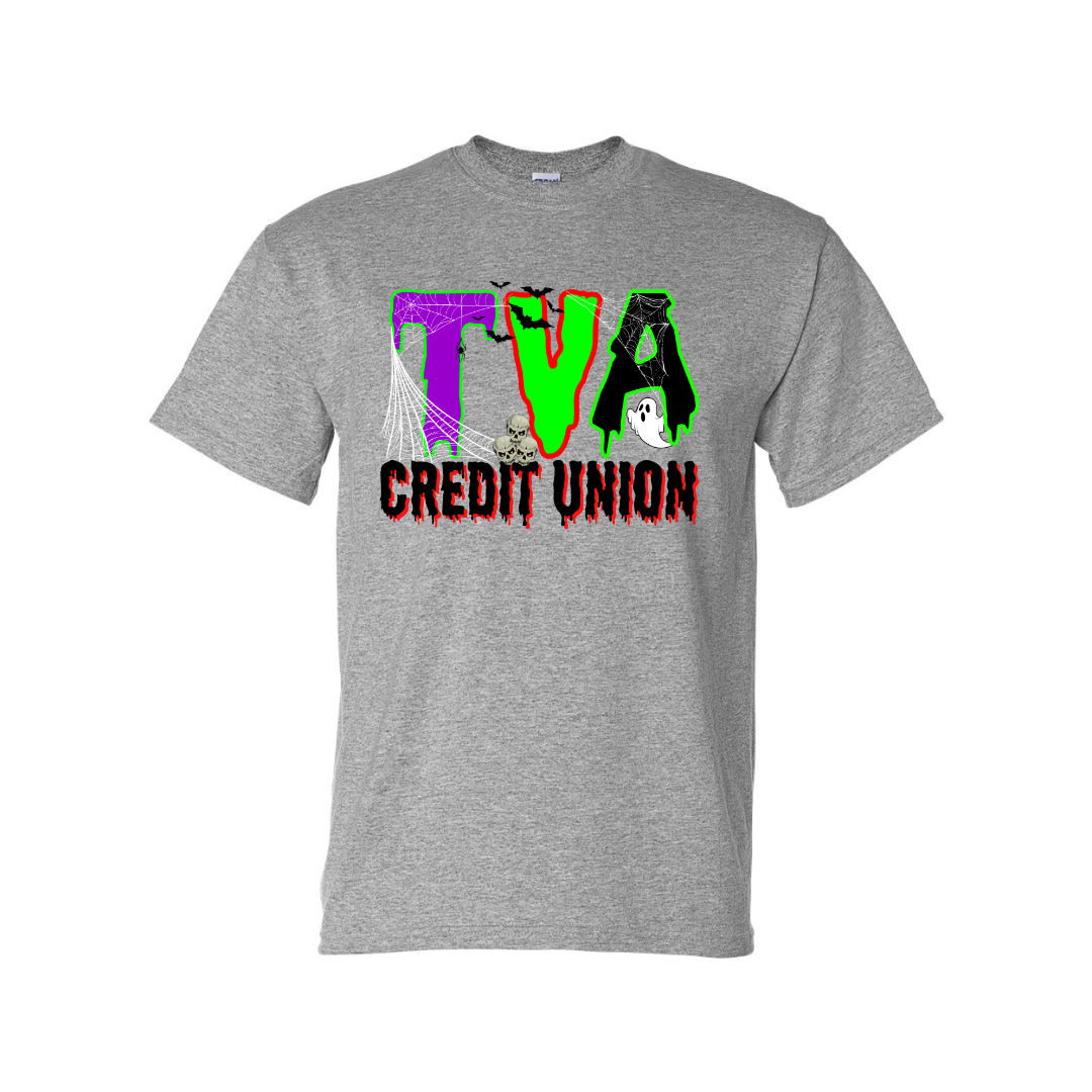 tva credit union block on black gildan (multiple options) (copy)