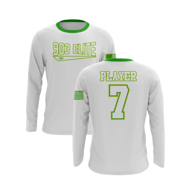 long sleeve crew neck jersey (white and camo options)