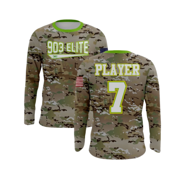 long sleeve crew neck jersey (white and camo options)
