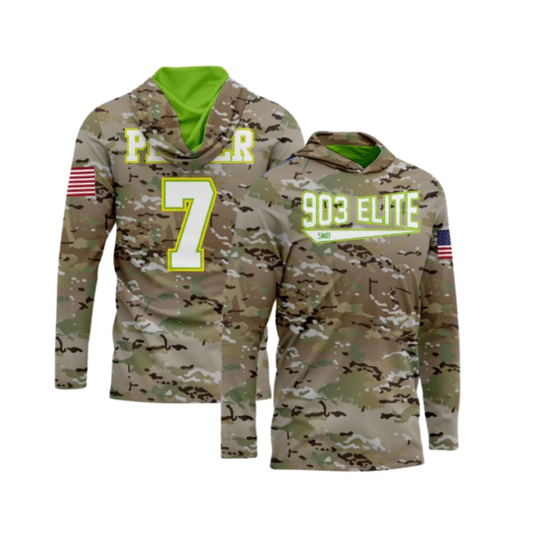 long sleeve crew neck jersey (white and camo options)