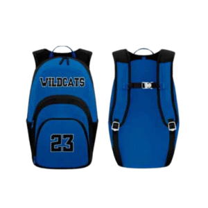 west pinstripe basketball backpack