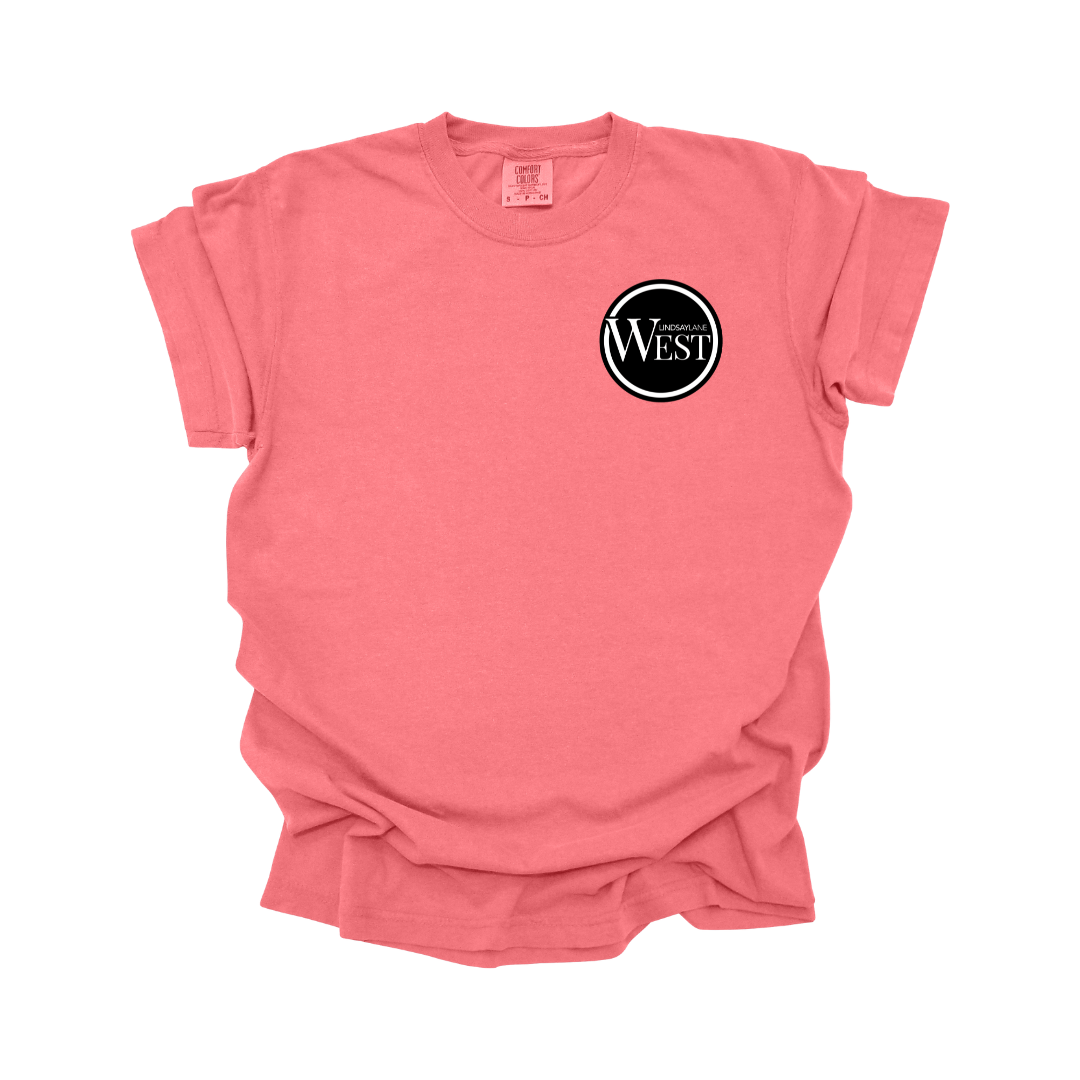 lindsay lane black enza midweight pullover crew