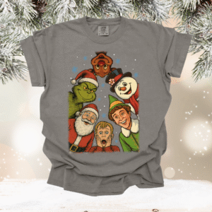 pastel ho ho ho on pepper comfort color (multiple options) (copy)