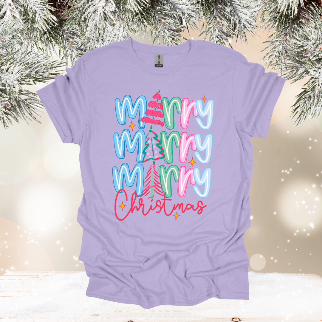 merry merry merry gildan t shirt