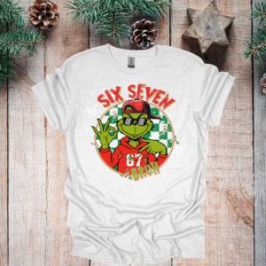 6 7 bruh on ash gildan 