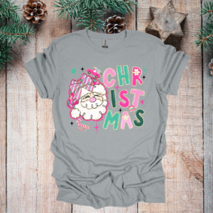 pastel christmas on gravel gildan 