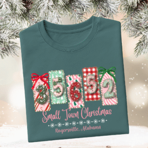 custom small town christmas on pepper comfort color (multiple options) (copy)