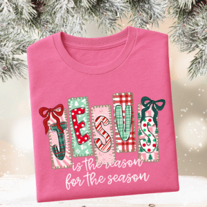 jesus is the reason.....on watermelon comfort color (multiple options)